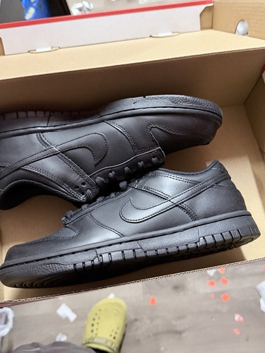Nike dunk low men black - nike,