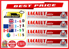 LACALUT AKTIV Toothpaste 4x 75ml-Anti Bleeding-Made in Germany