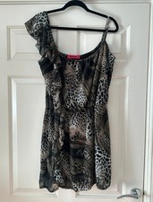 Y2K Punky fish Leopard Print Women’s Dress
