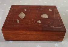 Handmade Wooden Playing Card