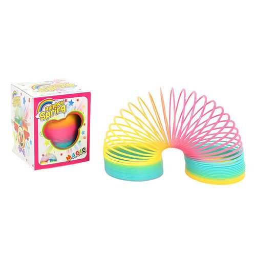 Rainbow spring magic toy - spring, –