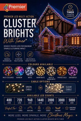 Premier led cluster brights - led,