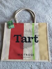  Waitrose TART Jute Tote