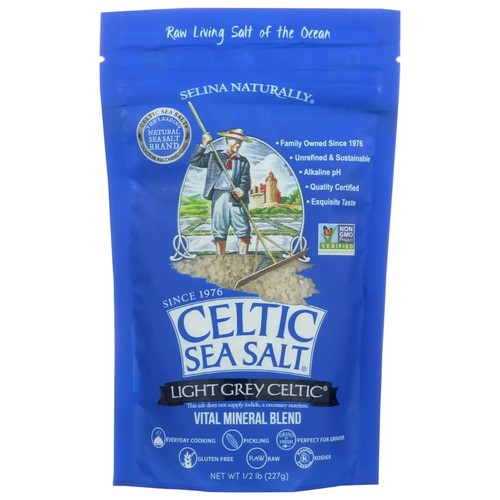 Light grey celtic sea salt - grey,