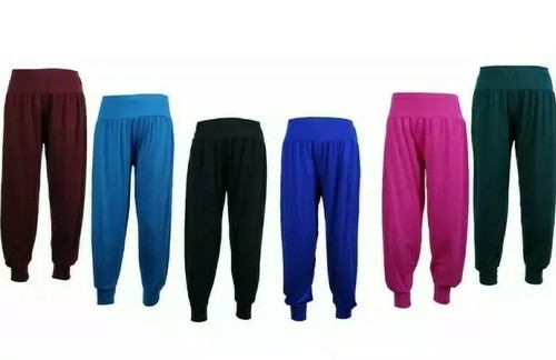 Girls kids yoga plain hareem - girls,