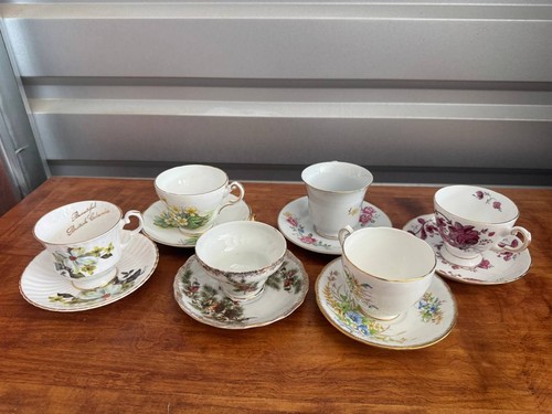 Vintage english tea cup set - vintage, of