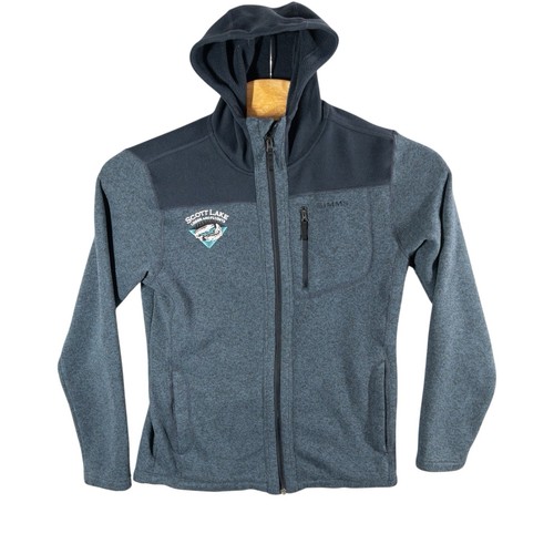 Simms fishing full zip - fishing, hooded