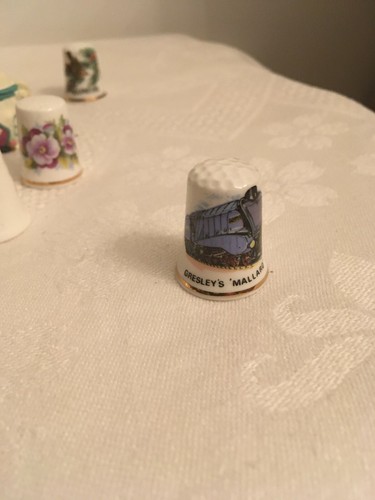 Vintage china thimble - vintage,