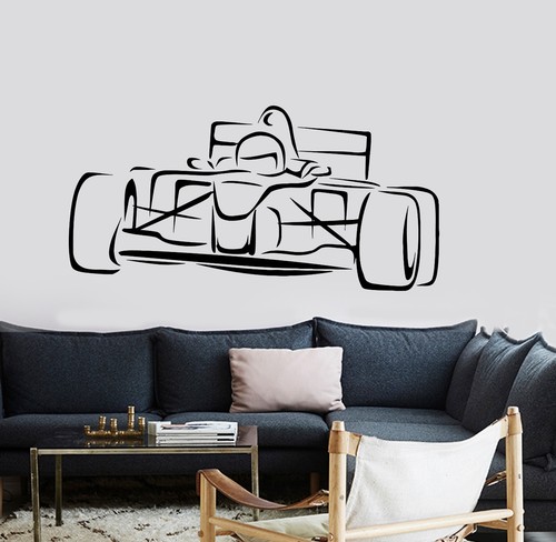 Wall vinyl decal racing - decal,