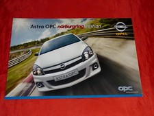 Opel Astra H OPC "Nürburgring Edition" Special Model Brochure Brochure from 2007