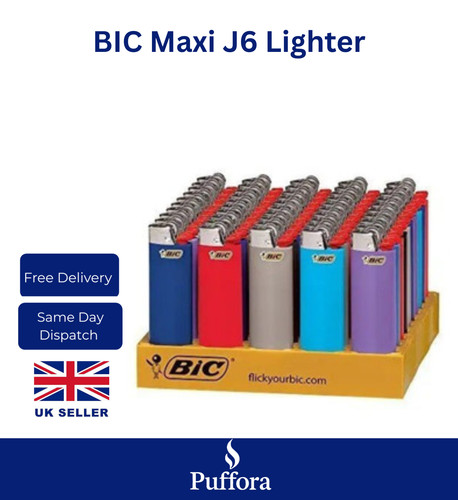 Bic maxi lighters flint - bic, j6