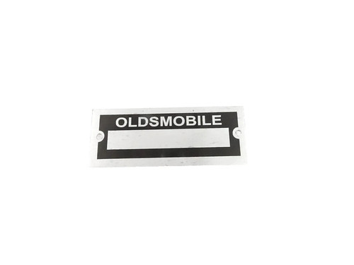 Data plate blank vintage - data,