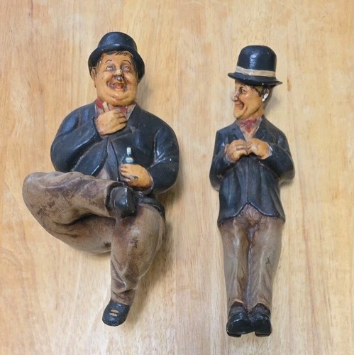 Vintage laurel hardy statue - laurel,