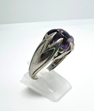 Vintage 925 Silver Amethyst
