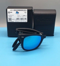 BLUE RB4105 RAY-BAN FOLDING WAYFARER SUNGLASSES HET-111