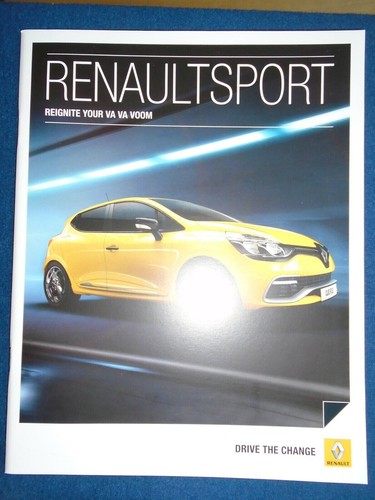 Renault sport range - renault, brochure