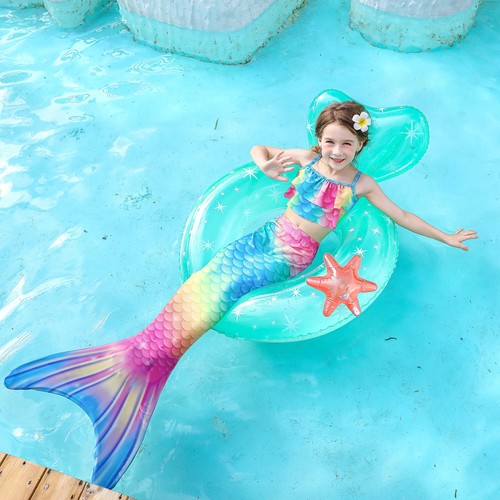Girls mermaid tail swimming - mermaid,