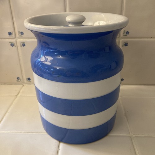 Green cornishware vintage - t, g