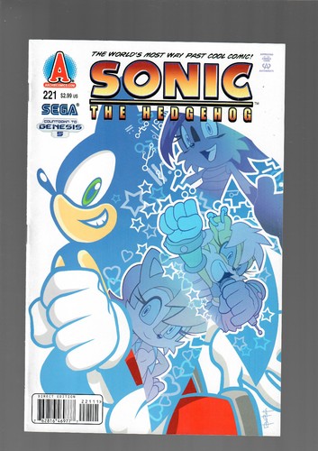 Sonic the hedgehog 221 - sonic, (2011)
