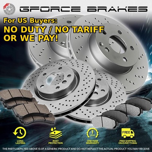 Drilled rotors ceramic - drilled, &
