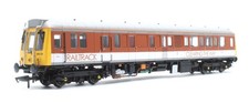 DAPOL 'OO' GAUGE 4D-009-009 RAILTRACK RED/WHITE CLASS 121 DMU #977723 LOCOMOTIVE