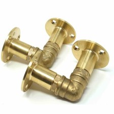 Industrial Brass Elbow Style