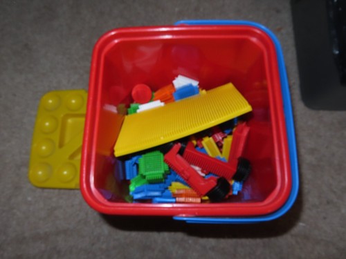 Stickle bricks assortment with - bricks,