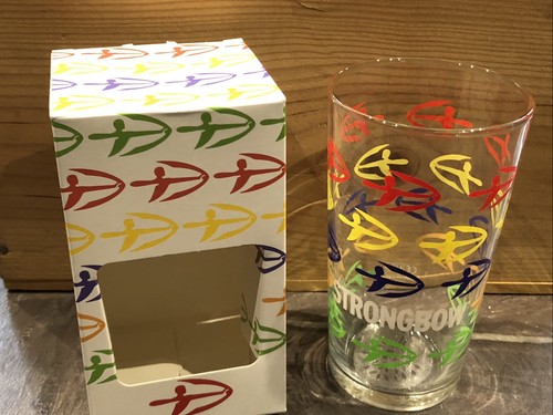 Strongbow pint glass pub - pint, bar