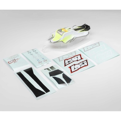 Losi body screened 8xe rtr - screened:,