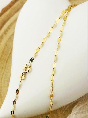 Gold chain necklace camel - gold,