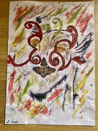 Authentic prison art - art, on