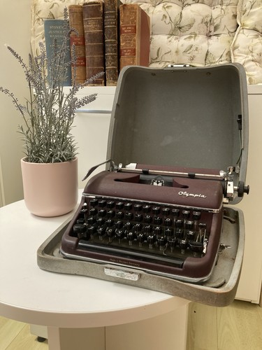 Olympia vintage typewriter - vintage,