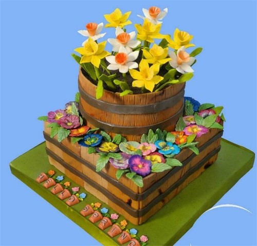 Daffodils mold silicone - daffodils,