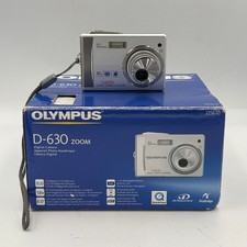 Olympus Digital Camera D-630 Zoom 5.0MP Silver Tested