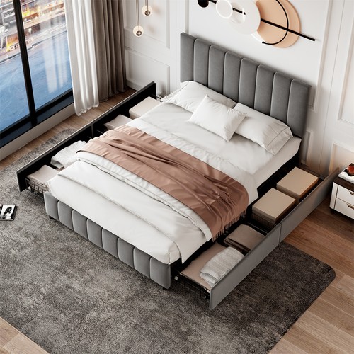 4ft6 double bed - double,