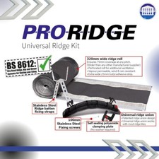 universal Easy Ridge Cromar proridge dry ridge fixing kit roof tile fixing