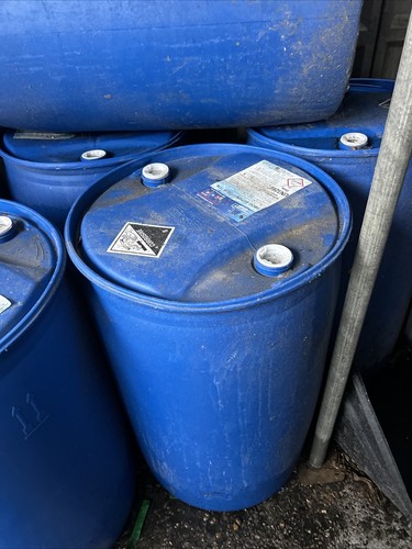Blue plastic drums 205 liter - 205,
