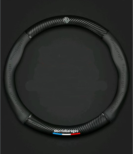 Leather steering wheel - 15",
