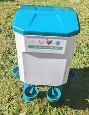 Chicken Poultry Feeder Drinker Large Waterer Bird Hen Coop Quail 7L 11L 8kg 12kg