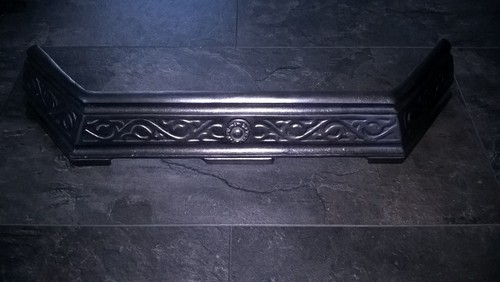 Cast iron fire front ashpan - ,