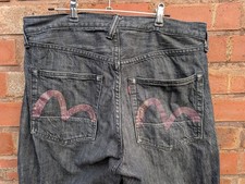 EVISU Black Selvage Denim