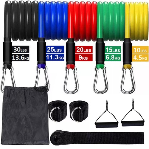 11pcs set resistance bands - 11pcs,