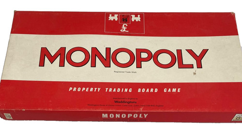 Monopoly red box - red,