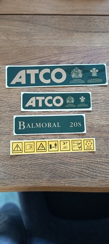 Atco balmoral s sticker - balmoral,