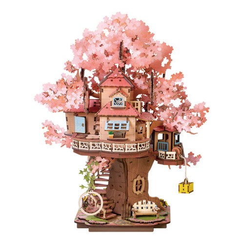 Rolife sakura tree house diy - tree,