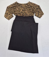 PHASE EIGHT Dress 14 Gold