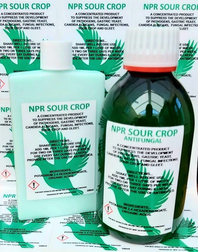 Sour crop antifungal treatment - sour,