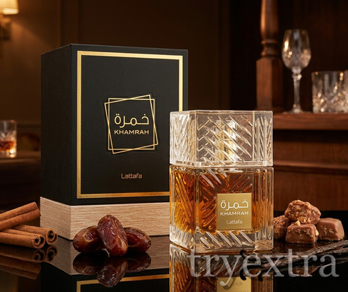 Khamrah perfume lattafa - khamrah, by