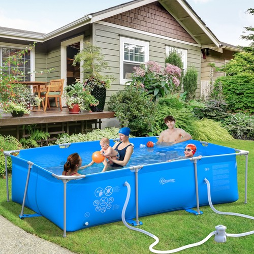 Steel frame swimming pool - steel,