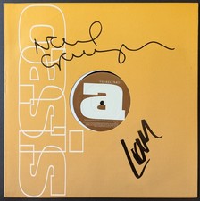 Noel & Liam Gallagher Signed Oasis 'The Hindu Times' Promotional Vinyl (2002)